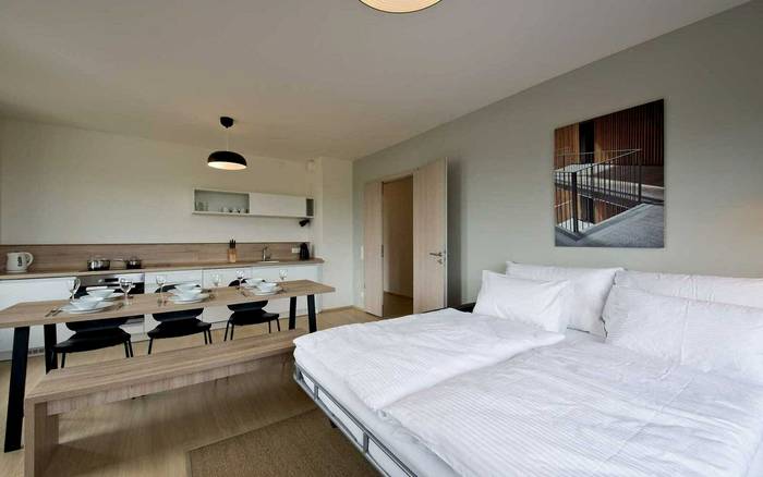 Apartmán 3+kk exclusive s balkonem a klimatizací