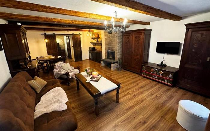Apartmán s 1 spálňou - Obývacia miestnosť