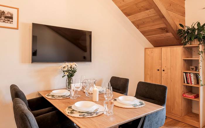 „Panoráma“ apartmán s jednou spálňou a balkónom pre 4 osoby 