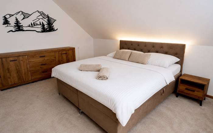 červený apartmán