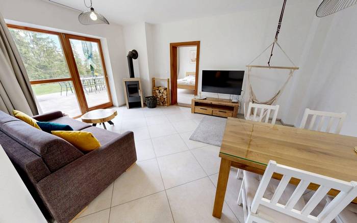 Dolný apartmán - obývačka