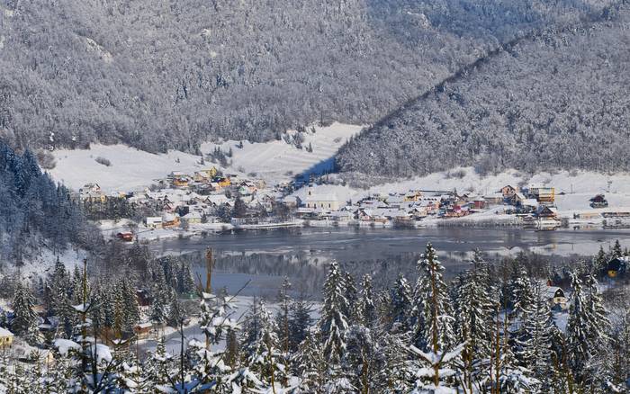 Pohľad na Dedinky-Dobšinskú Mašu