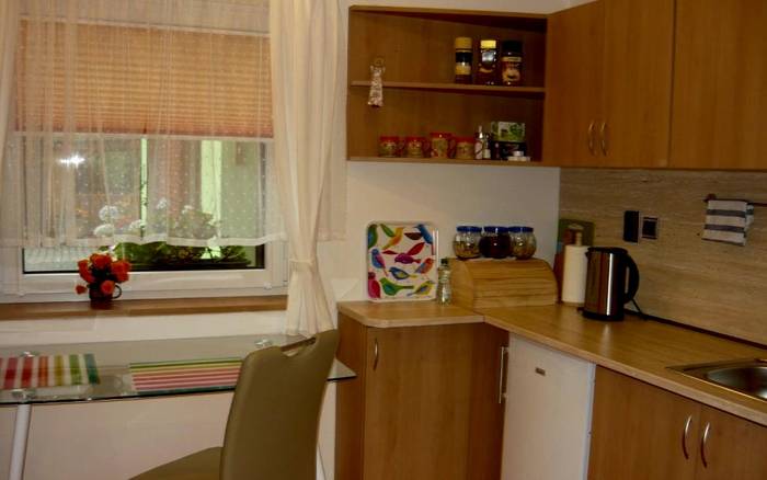 Apartmán s výhledem do zahrady