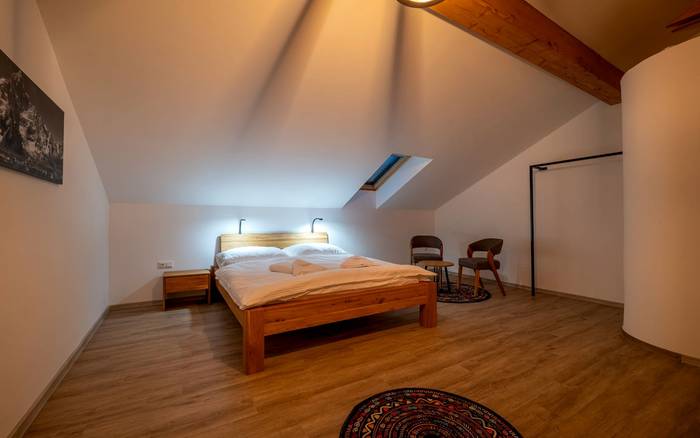Spálňa č.2 Mezonetový apartmán P14