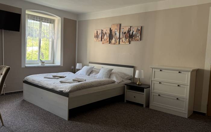 Čtyřlůžkový apartmán s 2 ložnicemi
