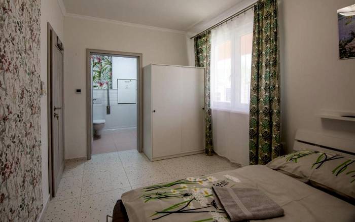 Apartmán A - spálňa