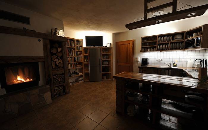 Společenská místnost-součást apartmánů premium