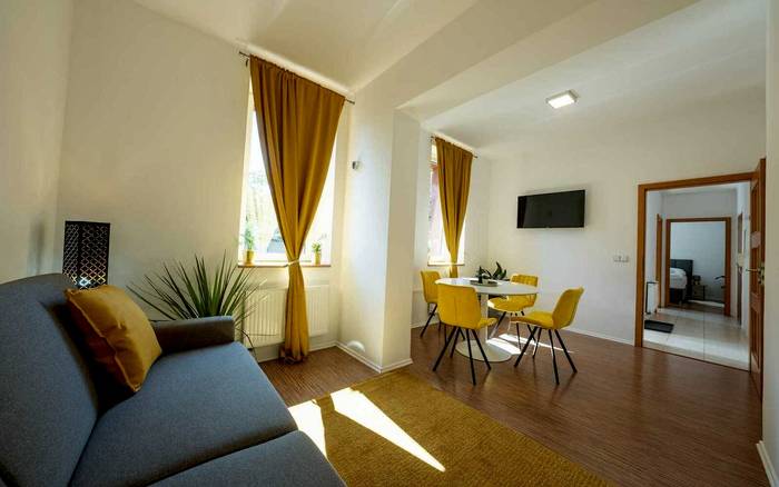 Dvoulůžkový apartmán se dvěma přistýlkami (Rezidence)
