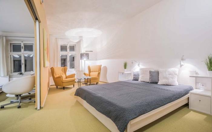 Čtyřlůžkový Rodinný Apartmán Jilm s oddělenými ložnicemi a jídelnou