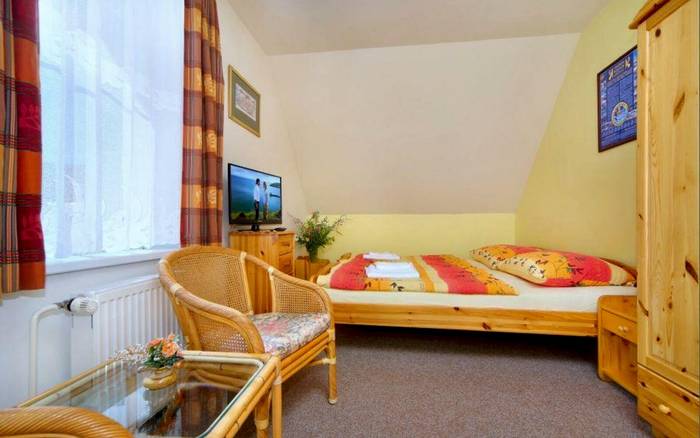 Apartmán dvoulůžkový s možností 2 přistýlek