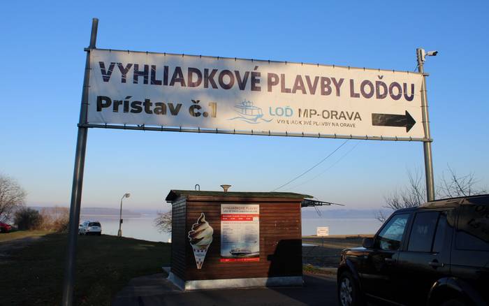 Vyhliadková plavba loďou na Oravskej priehrade