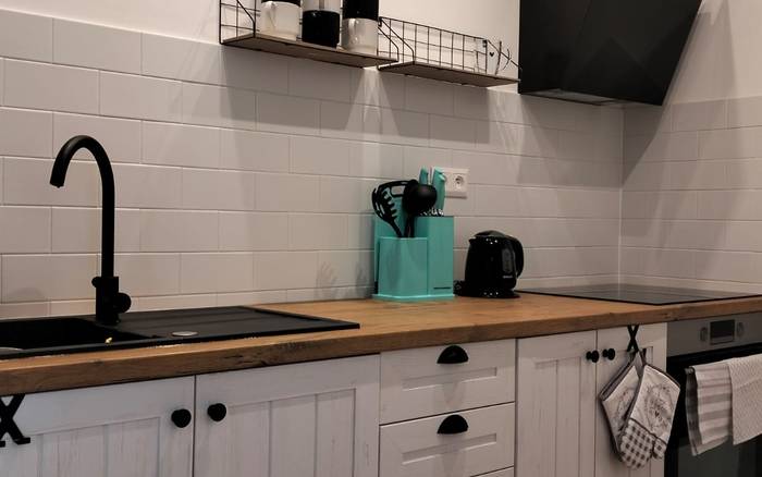Apartmán Luxus vybavenie kuchyňa