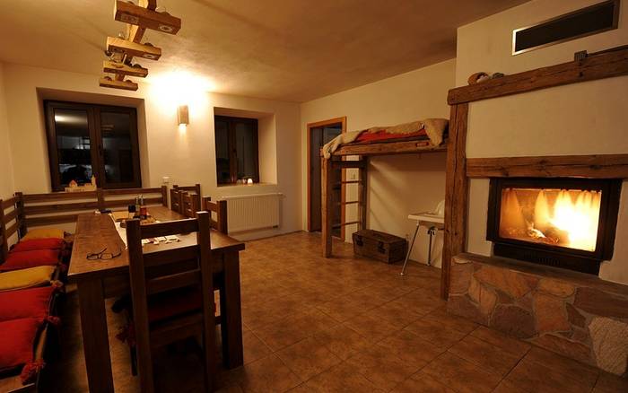 Společenská místnost-součást apartmánů premium