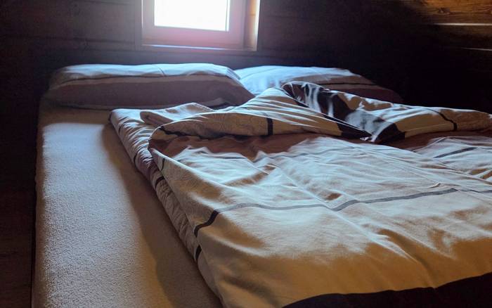Čtyřlůžkový mezonetový apartmán v patře