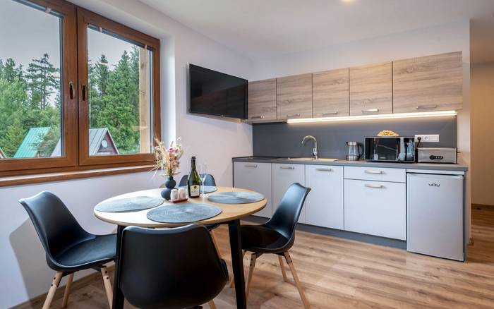 Apartmán s výhľadom na hory