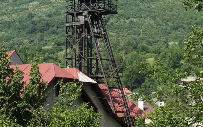 Důlní šachta Ferdinand v Kremnici