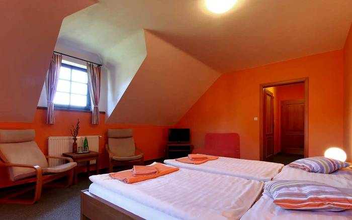 Dvoulůžkový pokoj s možností přistýlek