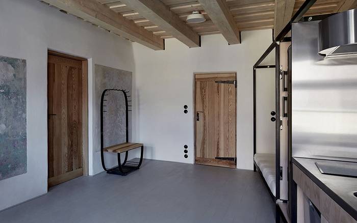Šedý apartmán