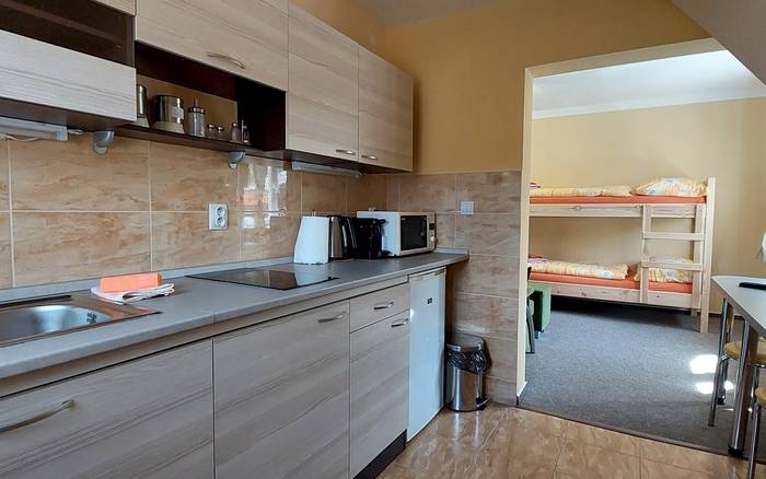 Kuchyňa - Kompletné vybavená  apartmán č.3
