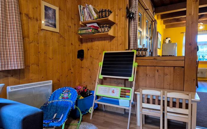 Detský kútik na chate č.1 pre 12 osôb
