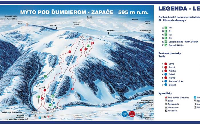 Ski Mýto 5 minút pešo. V chate k dispozícii 2x detské, 2x juniorské a 2x dospelácke lyže, lyžiarky a prilba.