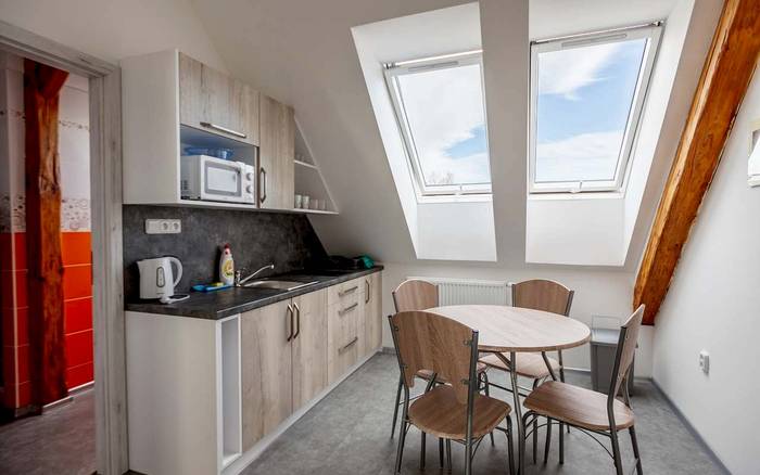 Apartmán č. 2 - kuchyň