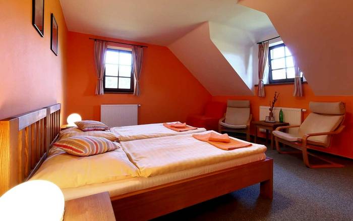 Dvoulůžkový pokoj s možností přistýlek