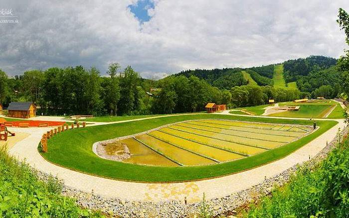 biokúpalisko levočská dolina 5 min. autom od chaty 