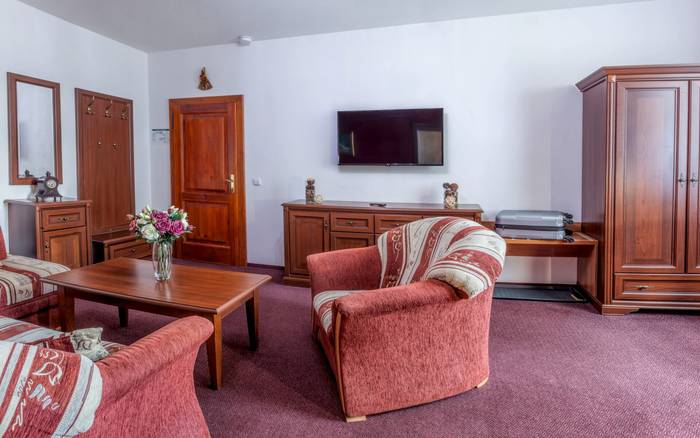 Apartmá s obývacím pokojem
